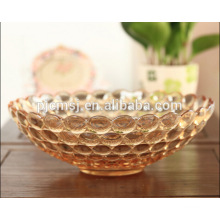 2015 Wholesale Wholesale Amber Crystal Fruit Plate For Gifts Or Home Decorations